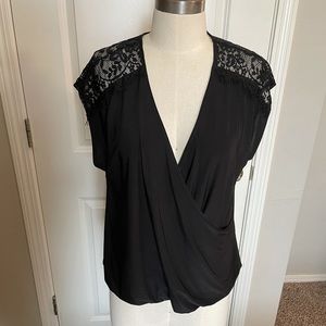 Forever 21+ Lace Detail Top